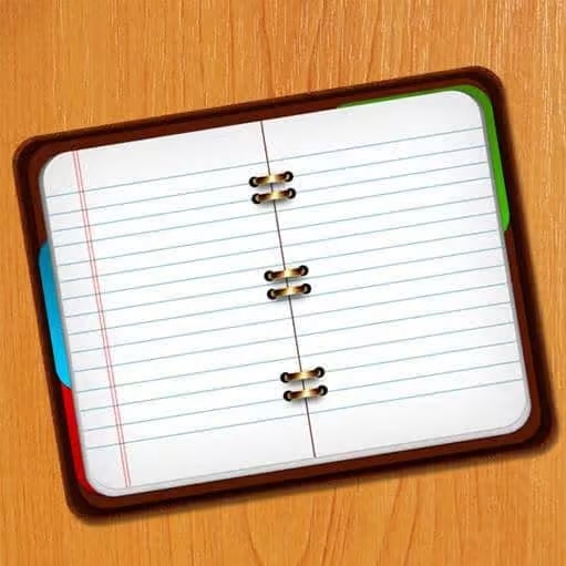 طراح آیکون دفترچه یادداشت